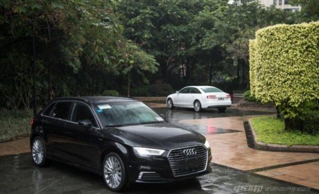 新款A3 e-tron亮相 1.4T发动机+电动机