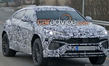 2019年推插电混动版 兰博基尼Urus谍照曝光