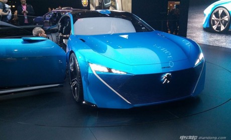 标致展出Instinct概念车 将搭自动驾驶系统