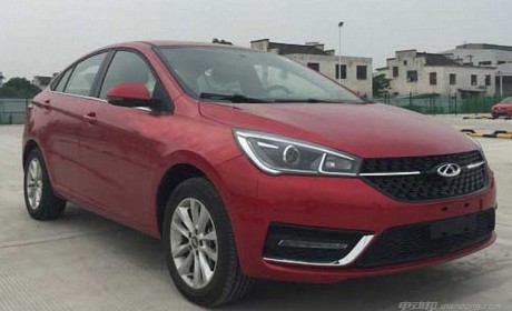 奇瑞艾瑞泽5e纯电动车曝光 二季度上市