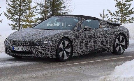 宝马i8敞篷版谍照曝光 或2017年发布