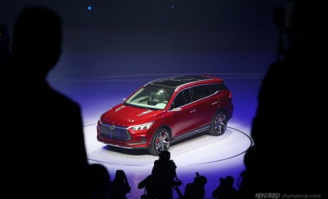 科技感爆棚 艾格操刀的比亚迪王朝概念车亮相