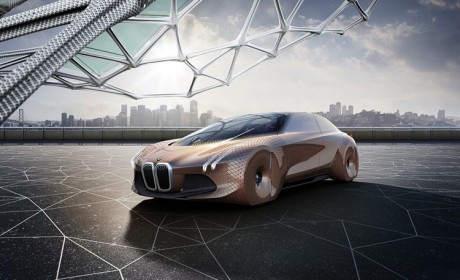 宝马公布电动车iNext设计草图，将于9月亮相