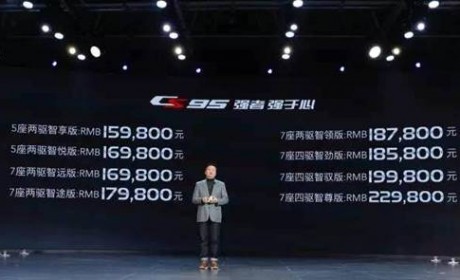 长安汽车副总裁龚兵：CS95绝不加价！