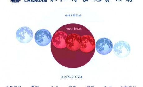 月全食又来啦 长安新CS75解锁赏月新姿势