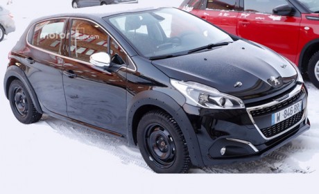 标致全新一代208谍照 基于CMP平台打造