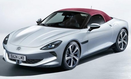 或2024年量产 MG Cyberster假想图曝光