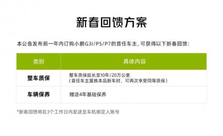 最高降3.6万 小鹏G3i/P5/P7售价调整