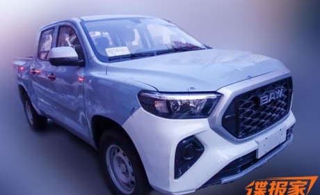 宜商宜家的皮卡 北汽制造F7谍照曝光