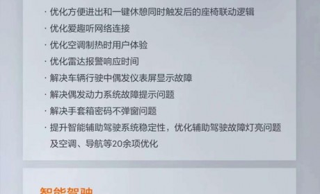 ZEEKR OS 4.1将于2月21日前开启推送