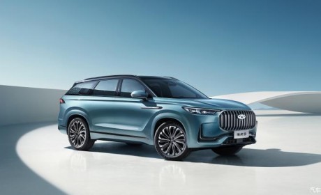 5月正式上市 奇瑞瑞虎9将于2月27日亮相