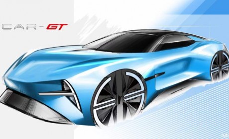 展现未来设计 奇瑞iCar GT跑车设计草图