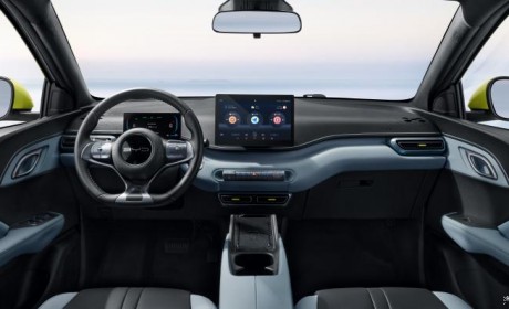 家族式设计风格 比亚迪海鸥内饰官图