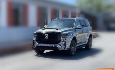 外观更粗犷 疑似坦克500特别版实车谍照