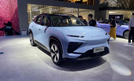 2023上海车展：奇瑞新能源eQ7正式亮相