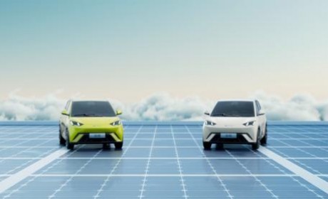 可盐可甜 比亚迪海鸥车身颜色曝光！