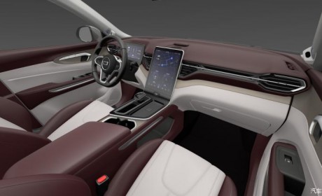 大尺寸竖状中控屏 奔腾T90内饰官图曝光