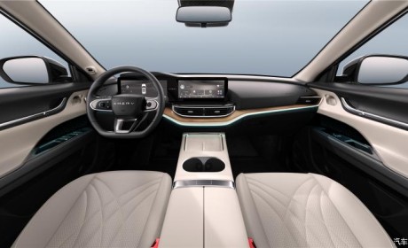 全铝平台打造 奇瑞eQ7内饰官图发布