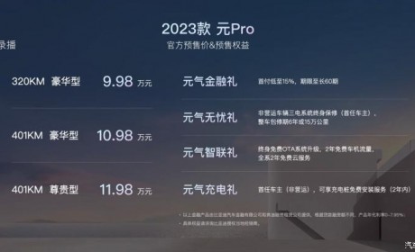 2023款比亚迪元Pro将于5月31日上市