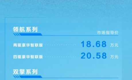 售18.68万起 新款广汽传祺GS8正式上市
