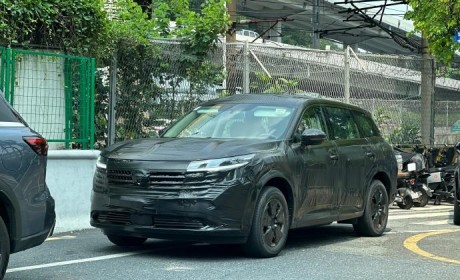 或为Pathfinder量产版 曝日产新SUV谍照