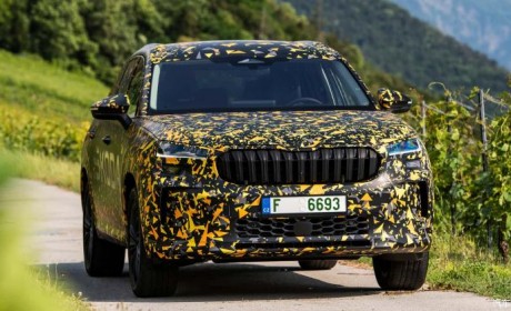 细节满满 全新柯迪亚克官方谍照来了