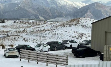 或7月发布 新款特斯拉Model 3冬测谍照