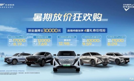 8.09万元起 长安欧尚X5 PLUS开启优惠