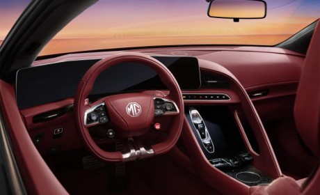 年内亮相 名爵Cyberster内饰官图发布