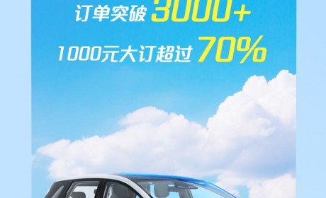 宝骏云朵开启盲订12小时内订单破3000