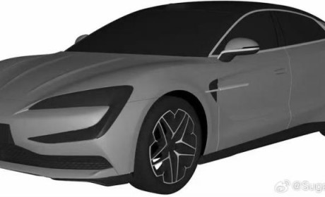 大灯设计很夸张 仰望轿车专利图曝光