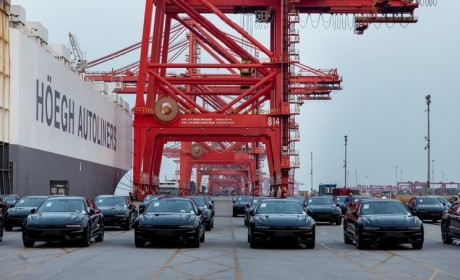 首批运往荷兰的欧版极氪001正式启航