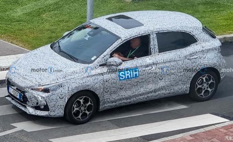 犀利运动外观 全新一代名爵3谍照曝光