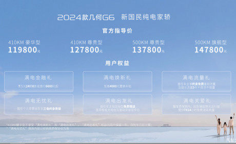 售11.98万起 新款吉利几何G6正式上市