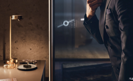 11月12日正式发布 沃尔沃EM90前脸预告