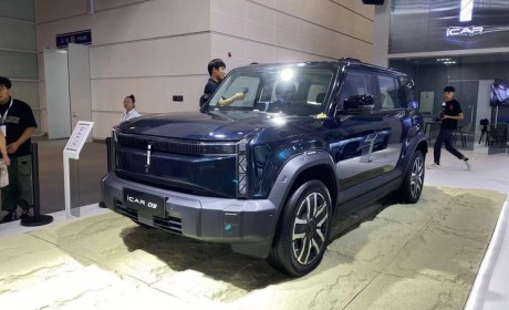 2023天津车展：奇瑞新能源iCAR 03亮相