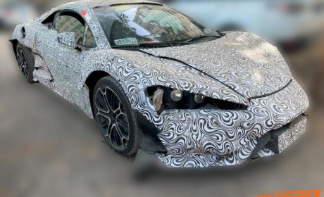 比亚迪百万超跑 仰望U9量产版谍照曝光