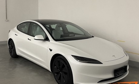 “+”很吓人 新款特斯拉Model 3申报图