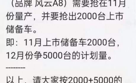 奇瑞艾瑞泽8 PHEV或更名为“风云A8”