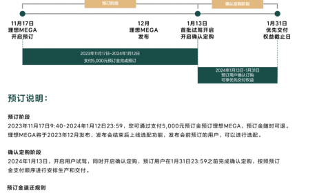 理想官方：MEGA预计售价60万元以内