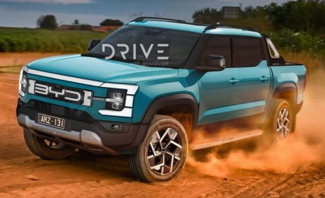 揭秘？真的长这样吗？比亚迪皮卡假想图