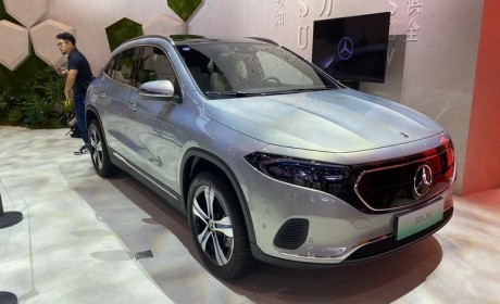 2023广州车展：新款奔驰EQA首发亮相