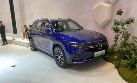 2023广州车展：新款奔驰EQB国内亮相