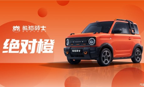 12月31日亮相 吉利熊猫骑士新配色官图