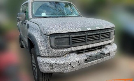 或搭1.5T增程动力 北京BJ40增程版谍照