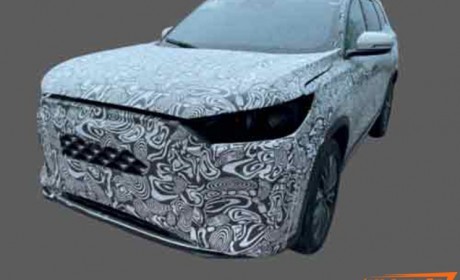 2.0T动力加持！奇瑞全新SUV谍照曝光