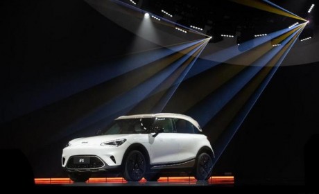 全新smart精灵#1铂金版开启首批交付