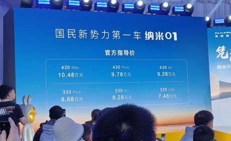 售价7.48万元起 东风纳米01正式上市