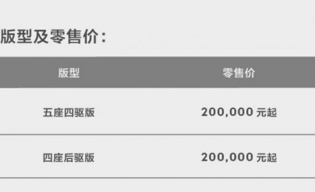 售价20万元起 2024款极氪X正式上市