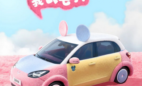 我长毛了！五菱缤果米奇毛绒绒款官图